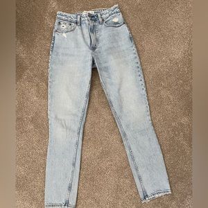 Abercrombie high rise skinny jeans